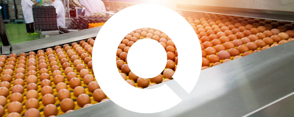 Recrutement agroalimentaire bannière avec logo